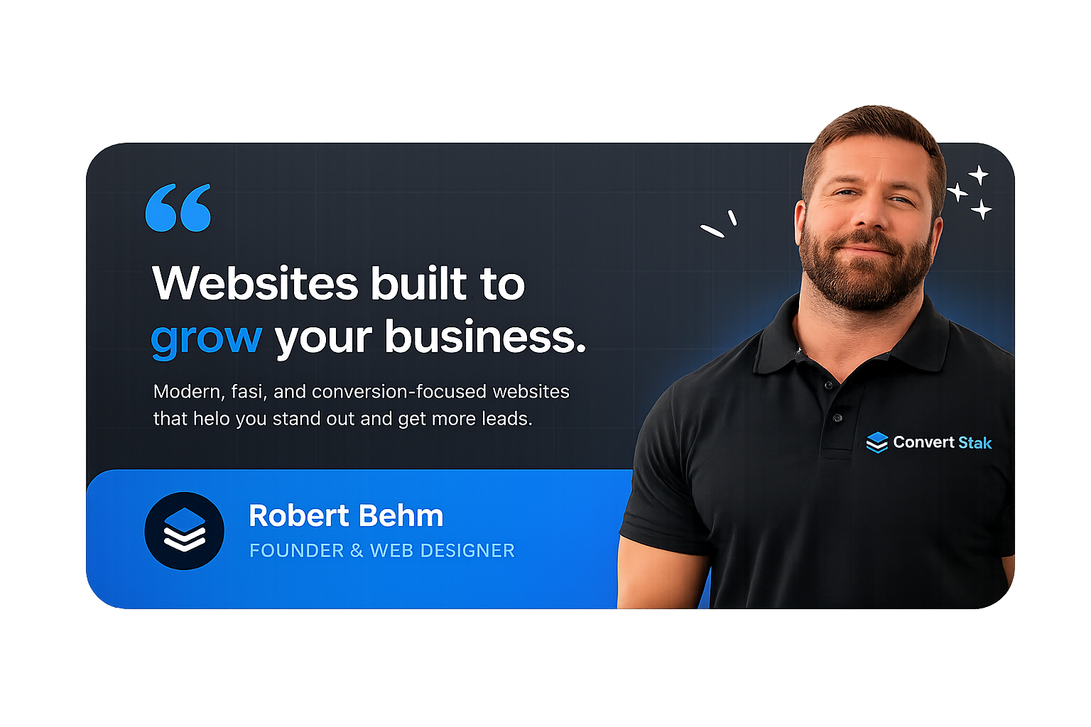 Adrian Marolda, Founder and Digital Strategist: Our award-winning websites are built to deliver results, not just look good.
